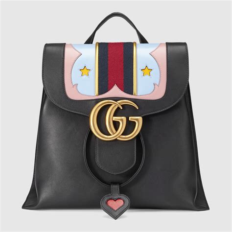 décolleté gucci marmont|gg marmont leather backpack.